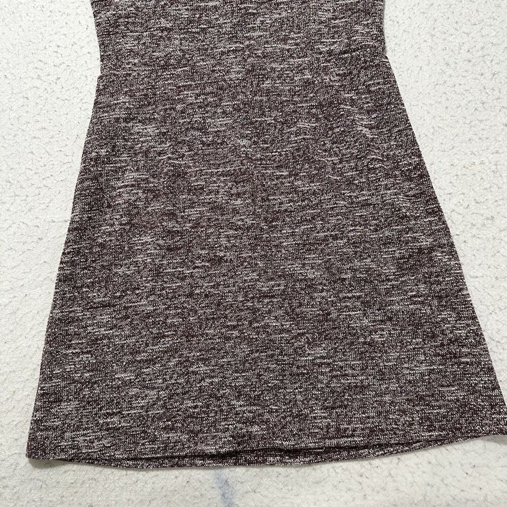 Ann Taylor LOFT Women's 4 Burgundy Short Sleeve Fringe Short Sleeve Sheath Dress - Picture 11 of 12